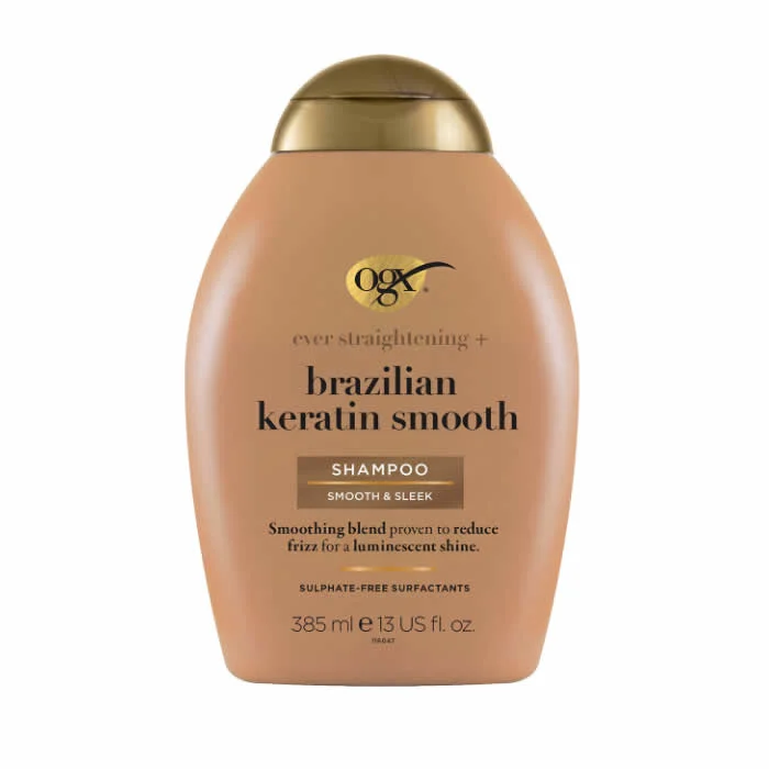 Ogx Brazilian Keratin Smooth Champú Alisador 385ml