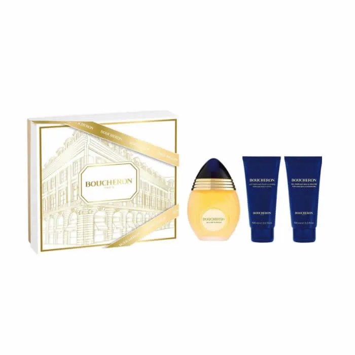 Boucheron Eau De Parfum Spray 100ml Set 3 Piezas