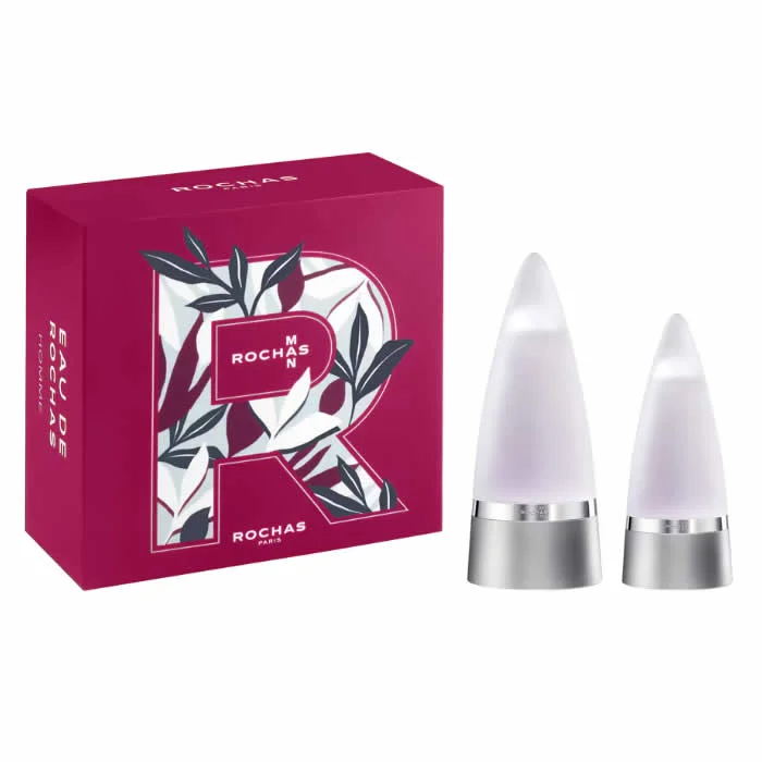 Rochas Man Eau De Toilette Spray 100ml Set 2 Piezas