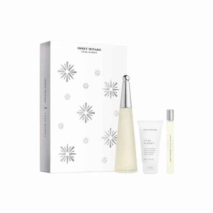 Issey Miyake L'Eau D'Issey Eau De Toilette Spray 100ml Set 3 Piezas