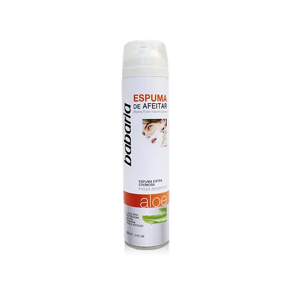 Babaria Espuma De Afeitar Aloe Vera Pieles Sensibles 300ml