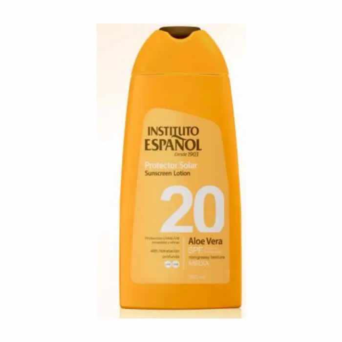 Instituto Español Proteccion Solar Aloe Vera Spf20 Locion 300ml