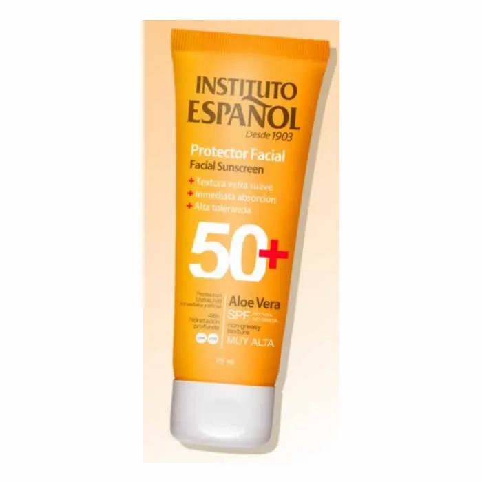 Instituto Español Tubo Proteccion Facial Aloe Vera Spf50 75ml