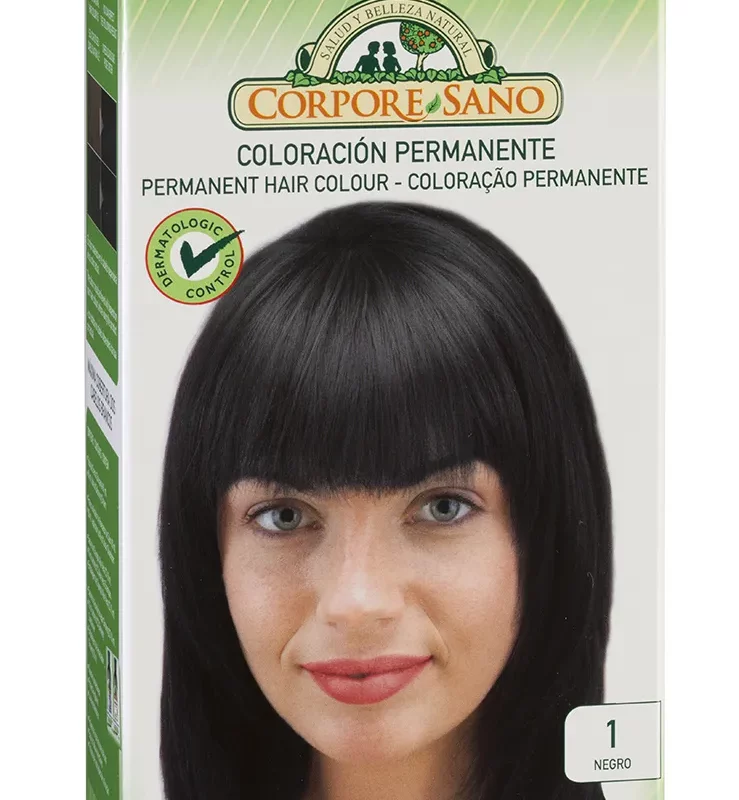 Corpore Tinte 1 Negro 140ml Bio