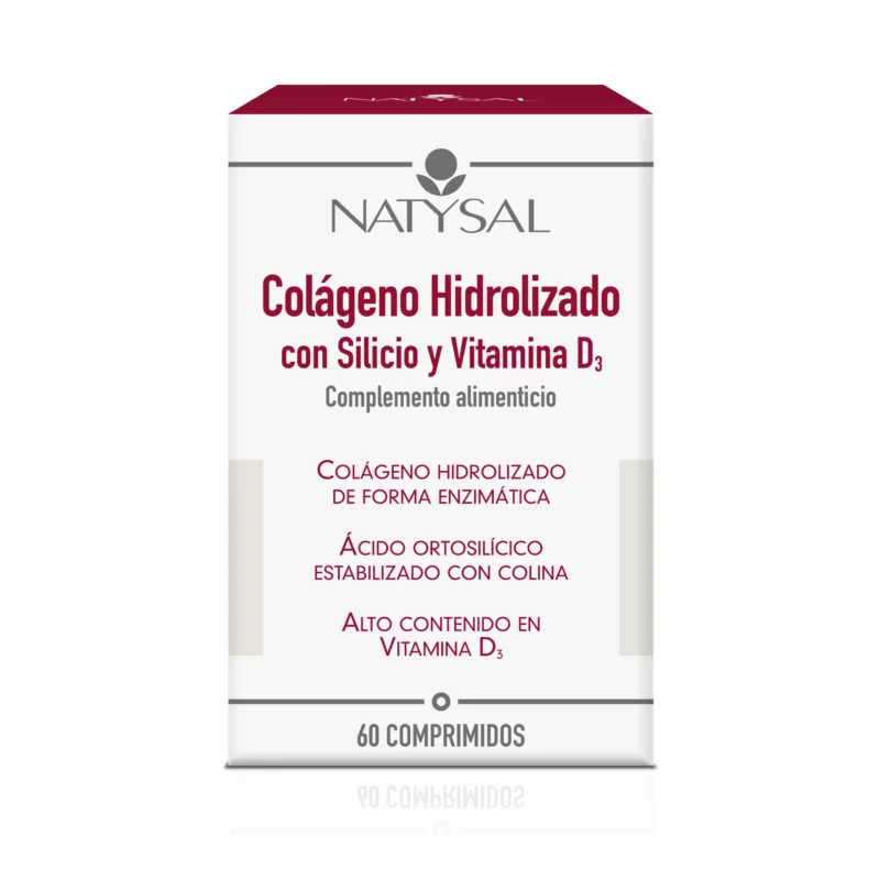 Natysal Colageno Con Silicio Vit D3 60 Comp