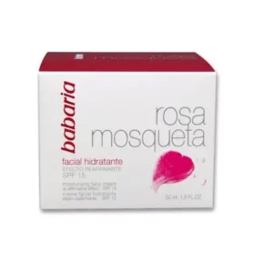 Babaria Crema Facial Hidratante 24 Horas Rosa Mosqueta Spf15 50ml