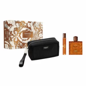 Versace Eros Najim Pour Homme Eau De Parfum Spray 100ml Set 3 Piezas