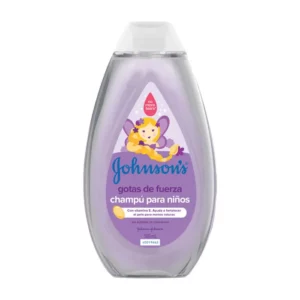 Johnsons Gotas De Fuerza Champú Para Niños 500ml