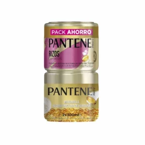 Pantene Mascarilla Reconstructora De Keratina Rizos Definidos 2x300ml