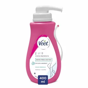 Veet Pure Ducha Crema Depilatoria Piel Sensible 400ml